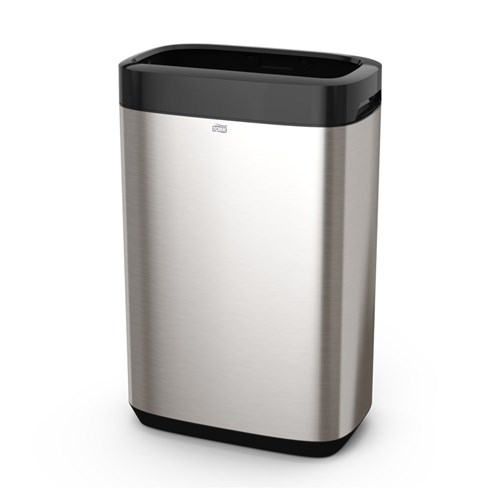 Stainless Steel Waste Bin Silver 50l