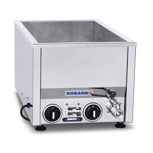 Bain Marie Countertop Bm21 2 X 1/2 Pan Side Control/Drain