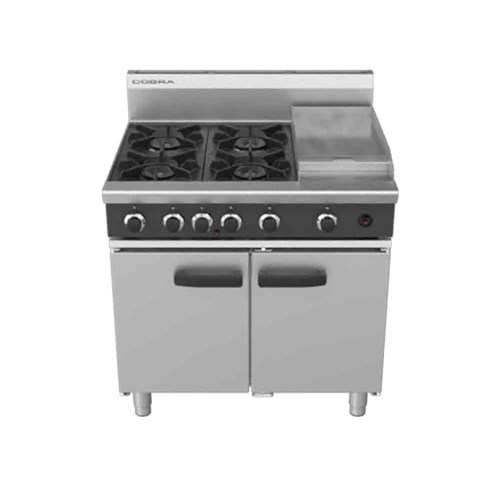 Cobra 4 Burner Gas Oven Range CR9C