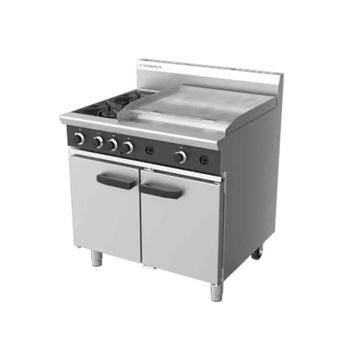 OVEN RANGE GAS 2 BURNER 600MM GRIDDLE STATIC OVEN CR9B