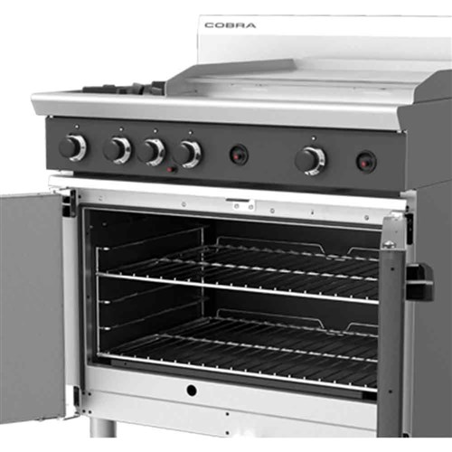 OVEN RANGE GAS 2 BURNER 600MM GRIDDLE STATIC OVEN CR9B