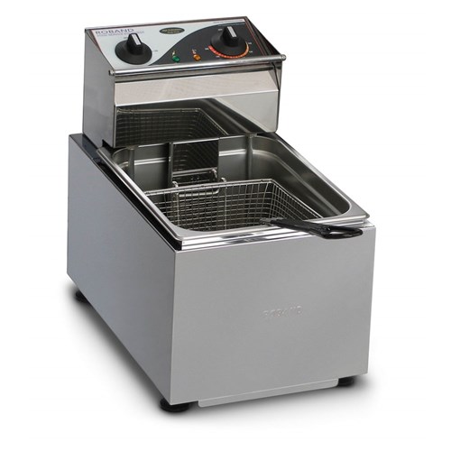 Bench Fryer F18 Single Pan 15Amp 1X8lt Pan 1 X Basket