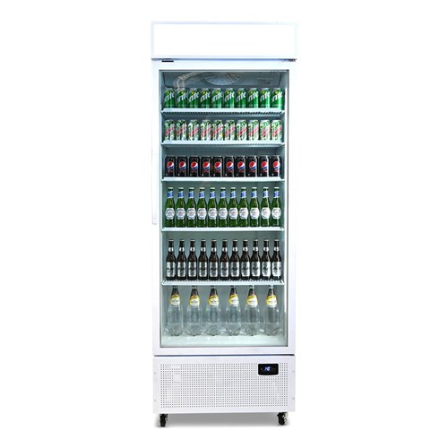 Bromic Single Glass Door Upright Fridge 659L White GM0690L