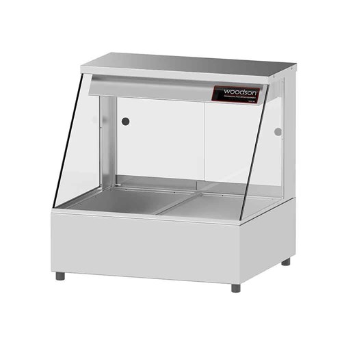 HOT FOOD DISPLAY 2 MODULE 10A STRAIGHT 705X600X725MM