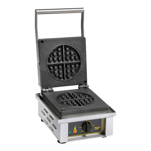 Roller Grill Waffle Iron Single Serve Round GES 75