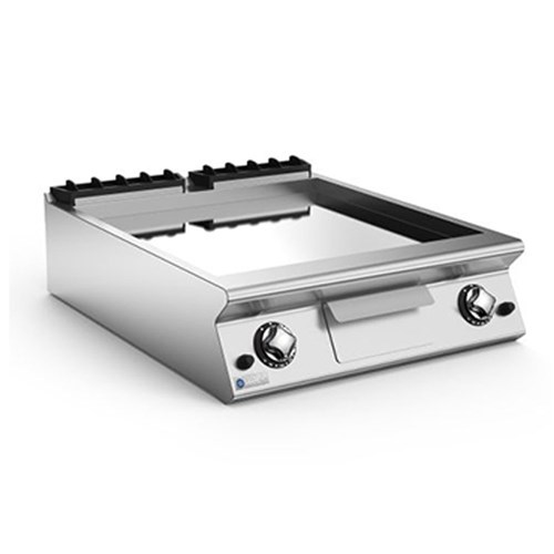 FRYTOP GAS GRIDDLE CHROMED ANFT98GTLC NG 800X900X250MM