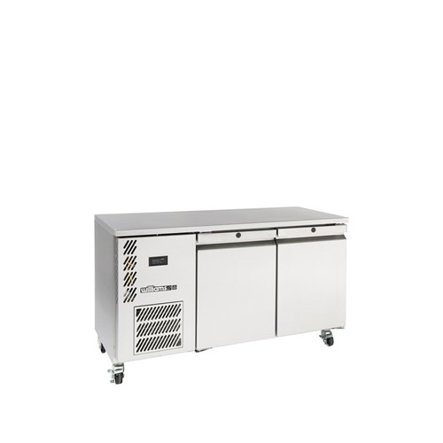 Williams Fridge Under Counter 2 Door Solid 350L Ho2uss S/S 1418X700x850mm
