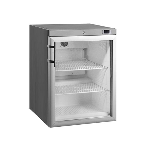 Anvil Undercounter Glass Door Fridge 170L FBCG1200