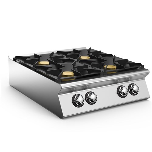 COOKTOP GAS 4 BURNER ANC98G40 NG 800X900X250MM