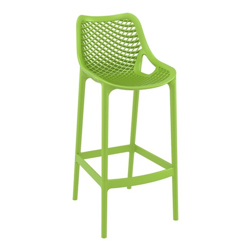 AIR BAR STOOL 75 GREEN 750MM HIGH