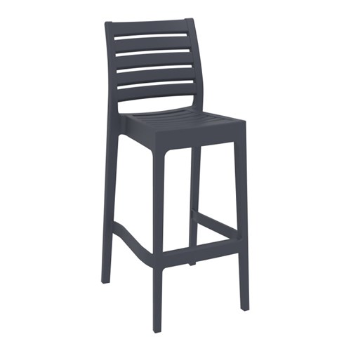 ARES BAR STOOL 75 ANTHRACITE 750MM HIGH