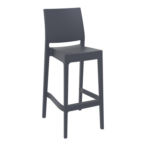 MAYA BAR STOOL 75 ANTHRACITE 750MM HIGH