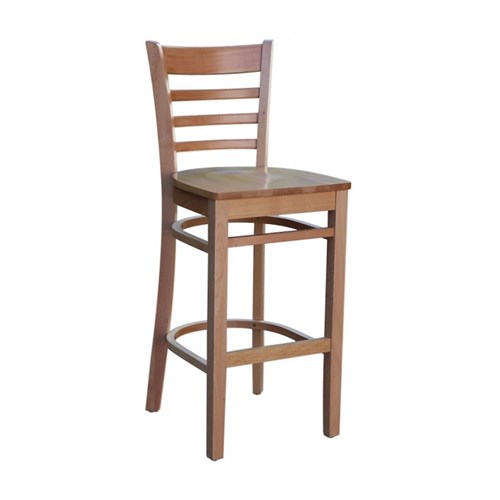 FLORENCE BAR STOOL NATURAL PLY SEAT