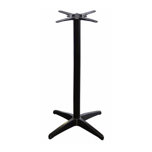 Astoria Blk Bar Table Base Suit 700Mm Tops