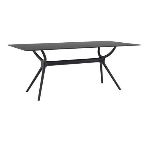 AIR TABLE 180 BLK TOP & BASE 1800X900X740MM