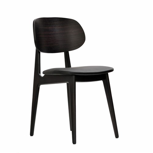 Ban Chair Wenge H Frame Black 850mm