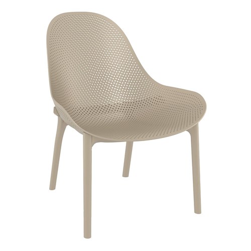 Siesta Sky Lounge Chair Taupe 830mm