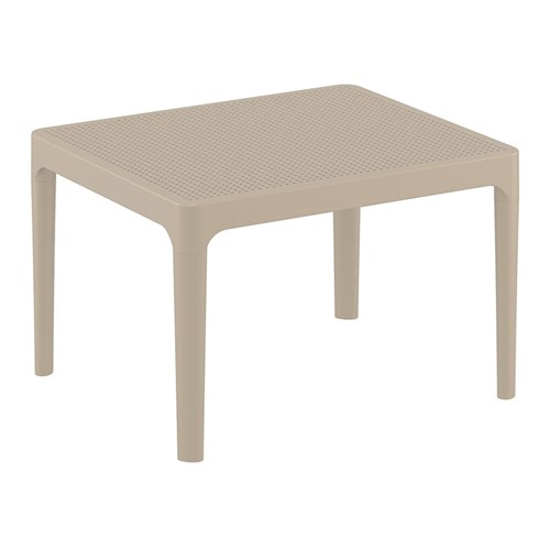 Sky Low Side Table Taupe 400mm