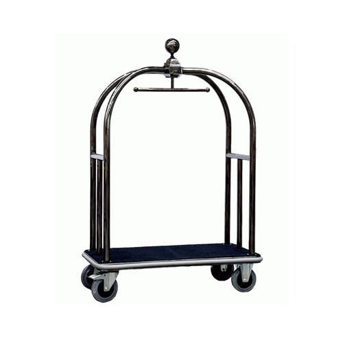 Wagen Bellboy Trolley 4 Star Medium Black