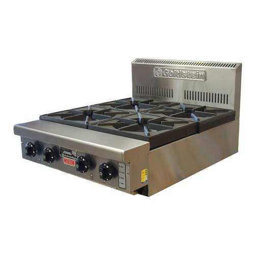 Goldstein Cooktop 4 Burner Gas 610mm PFB24