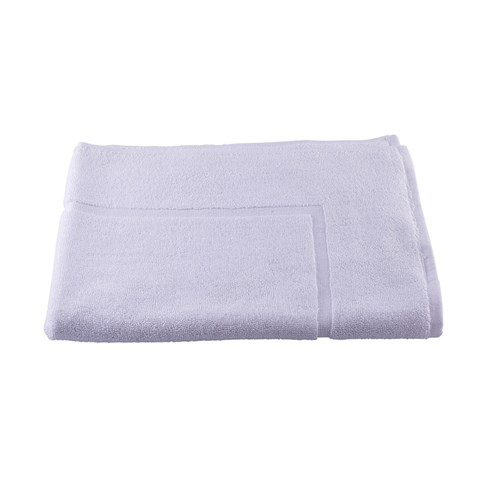 PLUSH BATH MAT WHITE 550X800MM (6/48)