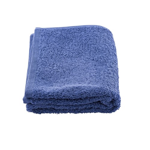 PLUSH HAND TOWEL BAY BLUE 450X800MM (6/72)