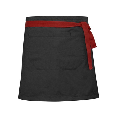 URBAN HALF APRON WAIST STRAPS RED