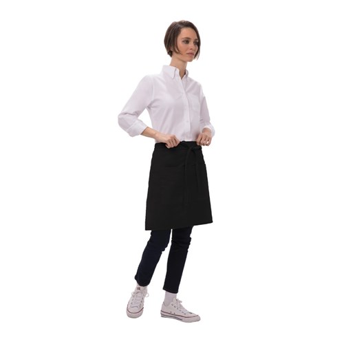 Bistro Half Waist Divided Pocket Apron