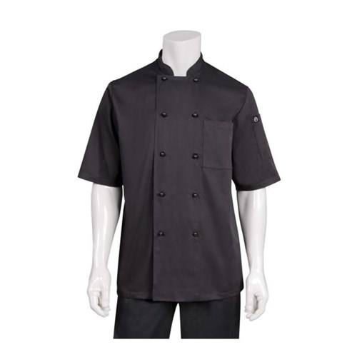 Canberra Basic Chef Jacket Black 2XL Chef Works