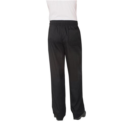 Essential Mens Baggy Chef Pants Black 2XL Chef Works