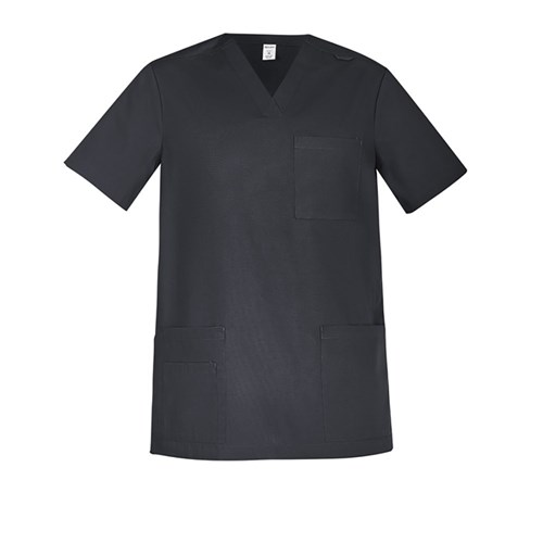 TOKYO MENS SCRUB TOP CHARCOAL XXS