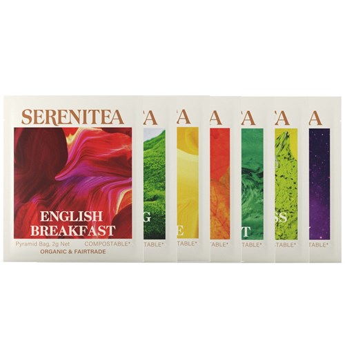 SERENITEA ENVELOPED PYRAMID TE ASSORTED FLAVOURS